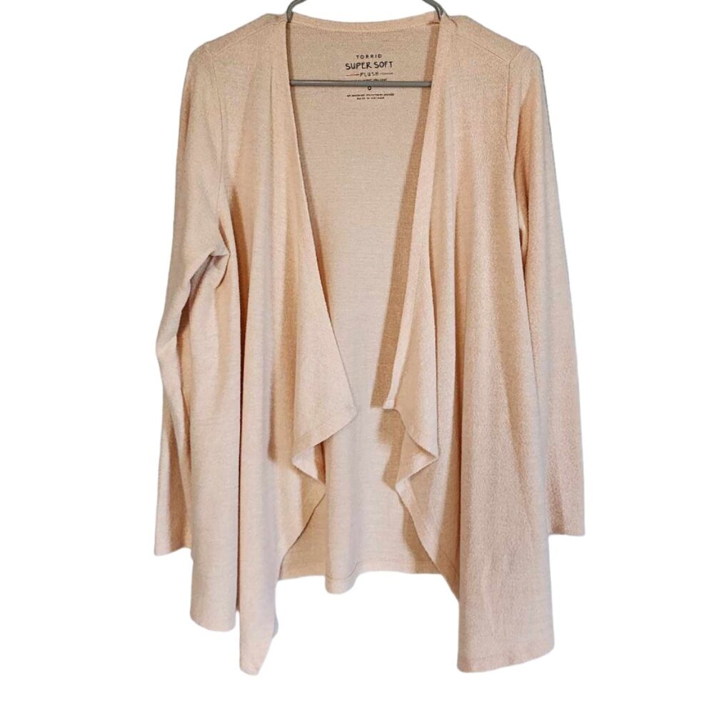 *HOST PICK* Torrid Super Soft Cardigan Peach
